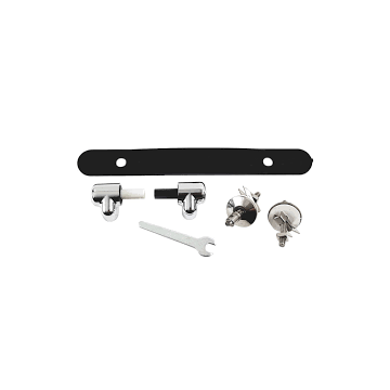 Ideal Standard Spares SCL HINGES CHROME SLIM SEAT TONIC II TV110AA
