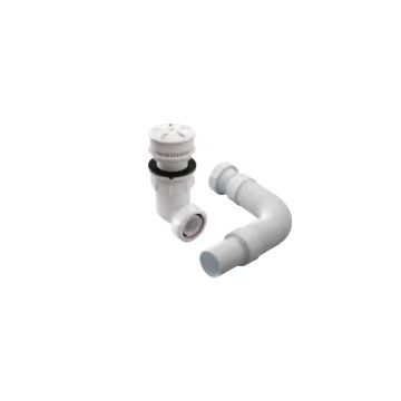 Twyford TW6840WH Odourwise1.5" Installation Pack White, TW6840WH - White installation pack - 63mm waste flange for use with Clifton waterless