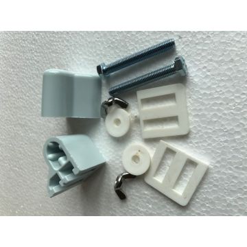 TWYFORD/CELMAC  TOILET SEAT HINGE PACK (LIGHT BLUE)