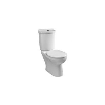 Twyford Grace Flushwise WC Toilet Seat with Soft Close Toilet Seat Hinges GCEC42WH