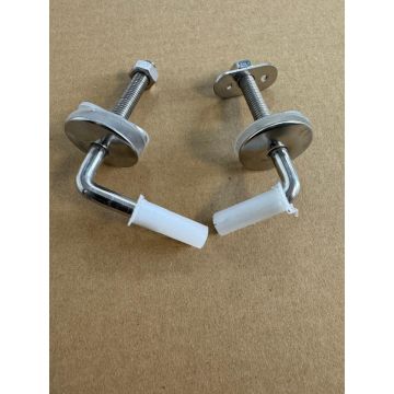 Twyford H004AB Seat Hinge L Shape Bottom Fix SPANNER MISSING