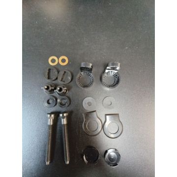 Twyford Plastic Hinges Black