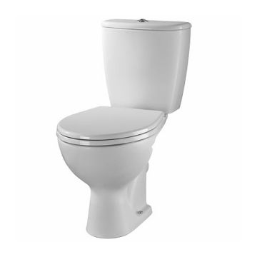 Twyford Toilet Seat with Bottom fix stainless steel hinge AR7815WH