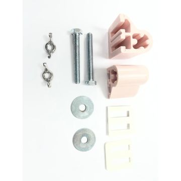 Twyford Celmac Plastic Standard Close Toilet Seat Hinge Pink 4276374547 