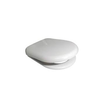 Shires Toilet Seats White  Remo Seat And Cover Soft Close  U013201 D Shape