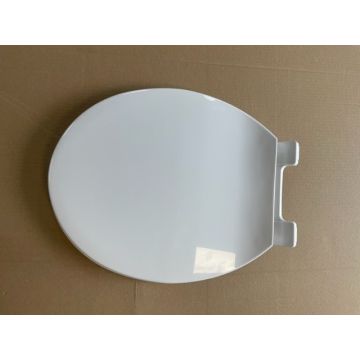UNIVERSAL PLASTIC TOILET SEAT AND COVER WITH PLASTIC HINGES 