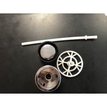 Universal Single Flush Push Button Chrome MTS 201000