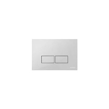 VALSIR  VS0869247 PNEUMATIC FLUSH PLATE P3 SATIN CHROME