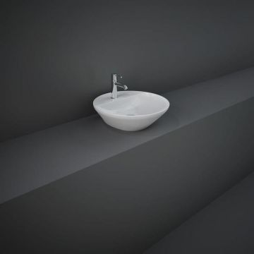 RAK Variant Round Counter Top Wash Bsn 42Cm 1Th VARCT14201AWHA Bathroomsuites