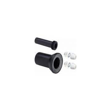 Viega mounting kit 8010.27 in DN90 plastic black / Connection set - Model 8010.27 (308414)