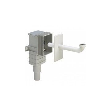 Viega Siphon 5633.2 Flush White Cover plate 11/4 " x50 / 40mm , 