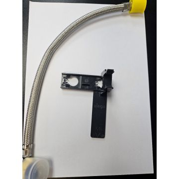 Viega Flexible hose and support clip