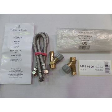 Villeroy and Boch Bidet Mounting kit for 5464 00 Bellevue 92080200 9208.02.00