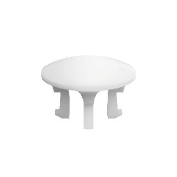 Villeroy & Boch overflow cover 79010096 star white, silicone, larger for washbasins 50cm