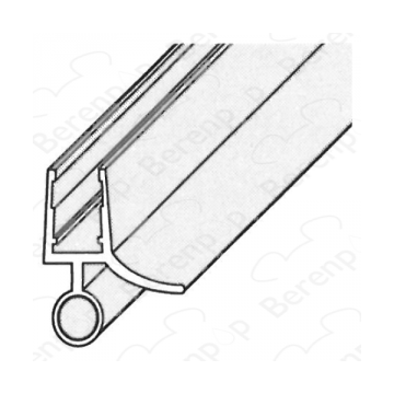 Villeroy & Boch Subway PGR60450440009 afwaterprofiel, 200cm, 6 + 8mm