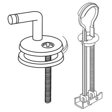 Villeroy & Boch Toilet Seat hinge for toilet seat - 98M10161