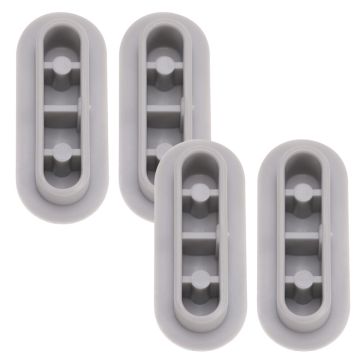 Vitra Toilet Seat and cover Buffers Toilet Lid Gray Stoppers 0804771 (SOLD AS SINGLE)