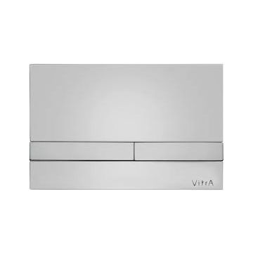 Vitra Metal Chrome Select Chrome Plated Mechanical Dual Flush Plate 740-1121