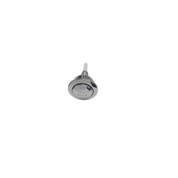 Vitra Chrome Dual Flush Push Button With logo