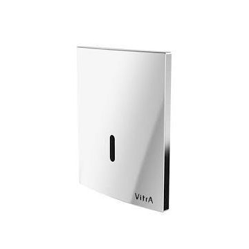 Vitra Recessed Touchless Urinal Flushing Set  (Battery Operated  Chrome) 311-2920