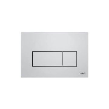 Vitra Root Square Flush Plate Chrome Flush Plate 740-2380