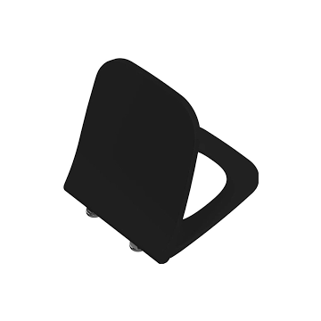 Vitra Shift Toilet Seat  Slim  Matte Black 191-083-009