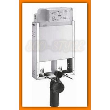 VS0830501 /  Valsir 830501 Atlanta 2 close-coupled cistern, with 1/ 2” stop valve and kit for attachment to pan VSO830501