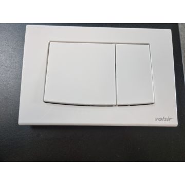 Valsir Flush Plate VS0872501

Valsir Flush Plate VS0872501 is a white mechanical dual flush control plate explicitly designed for Valsir built-in toilet cisterns, specifically matching the Winner and Tropea concealed series. It provides an elegant, mode