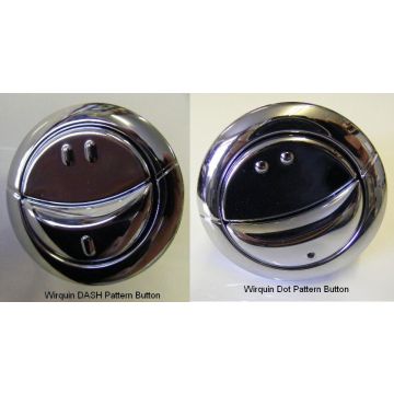 Wirquin Dual Push Button EDL2-10 Grey Back nut BFVWQBUCP-D