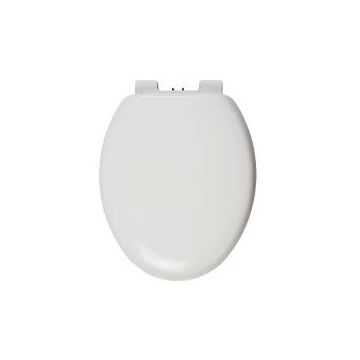 Wirquin Tango seat and cover with plastic Smooth Close hinge - White -STG11WH