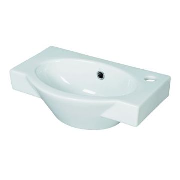 Roca  Amaya cloakroom basin 450 x 282mm - 1 right-hand taphole Z475120000