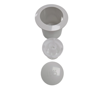 Ifö rinse button aqua 21
The white Ifo flush button fits Cera, Aqua 21 and children's toilets