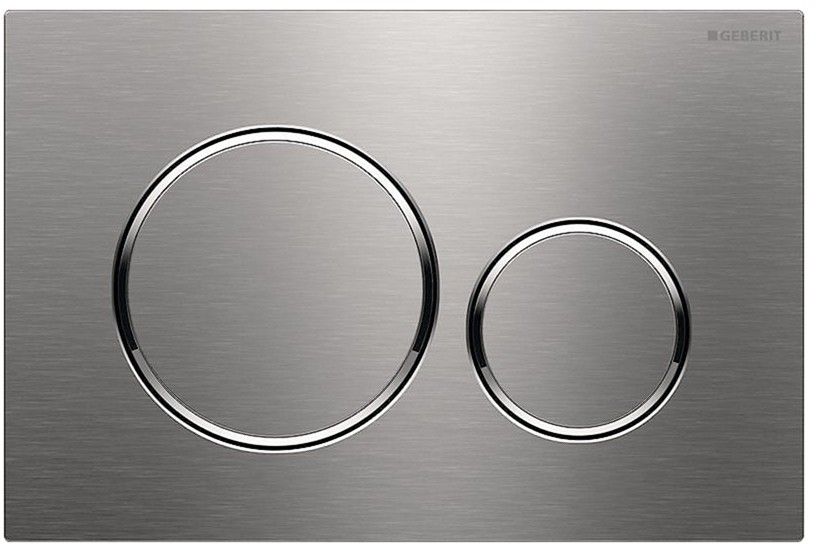 Geberit Sigma20 flush plate for dual flush, round new