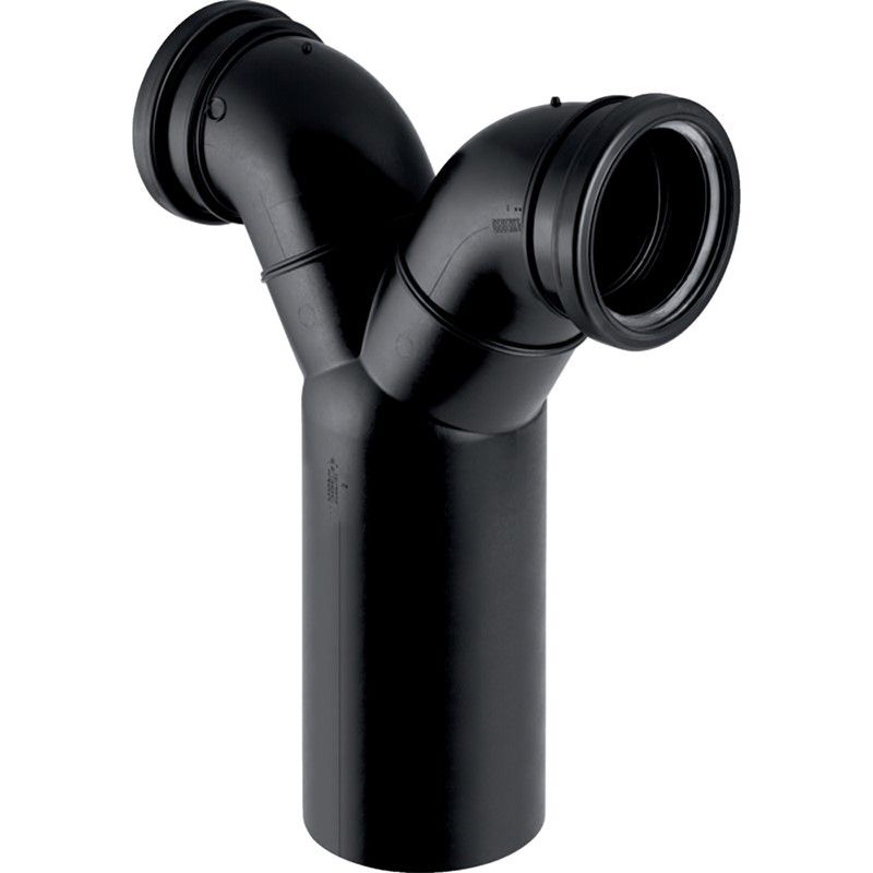 Geberit 367.903.16.1 Duofix Double Outlet Bend WH