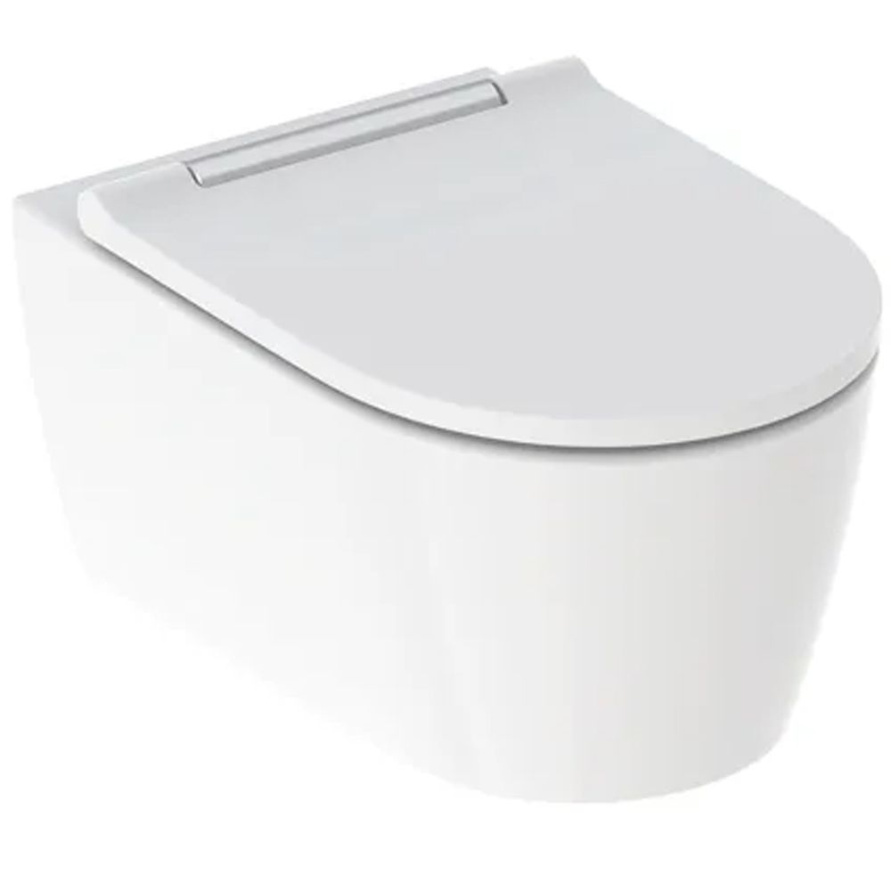 ONE wall-hung WC, washdown, shrouded, TurboFlush, with WC seat  500.202.01.1