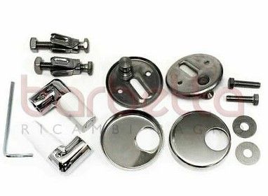 Galassia COMPLETE WATER COVER HINGES KIT CW EL1 NORMAL GALASSIA 9820KITCR