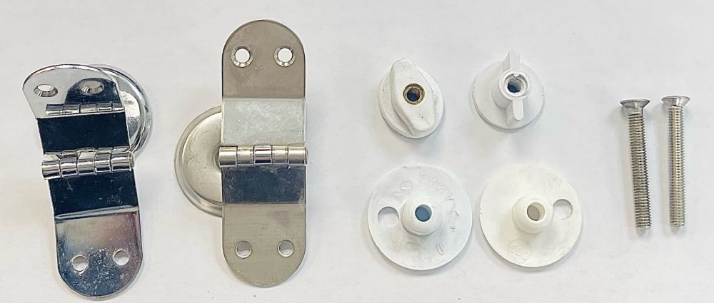 CREAVIT TOILET SEAT HINGES 600931