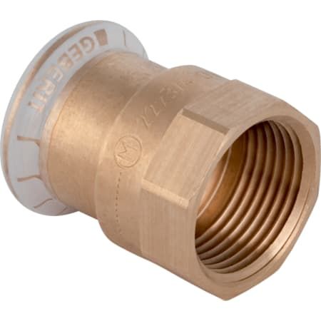 GEBERIT Mapress Copper Adpt w/ F.I. FKM d22mm Rp3/4