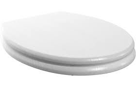 Benita Soft Close Toilet Seat - Wooden Satin White Ash