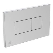Ideal Standard Solea WC plate R0110AA 230x10x146mm, pneumatic, chrome