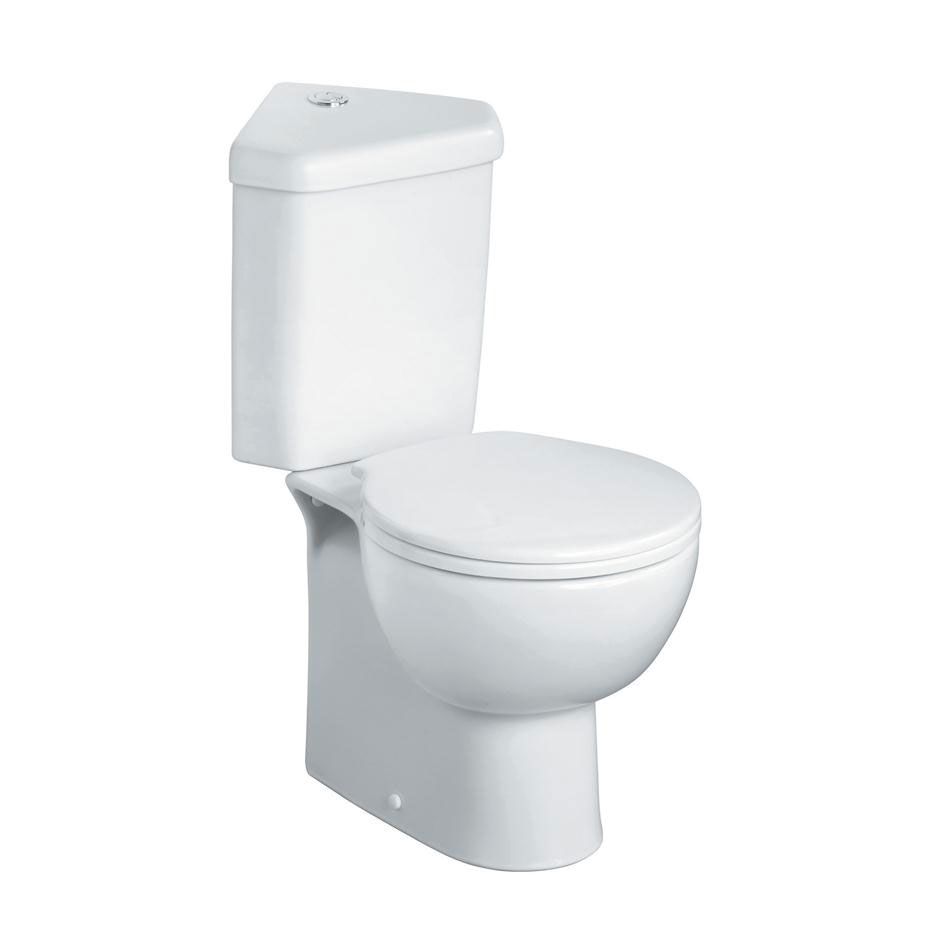 Ideal Standard Space Corner Toilet Seat and Cover with Hinge E709101