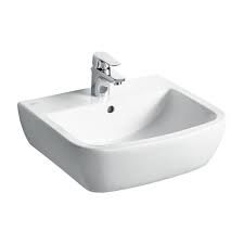 Ideal Standard  Tempo 50cm Wash Basin - one taphole   T058801 PEDESTAL NOT INCLUDED