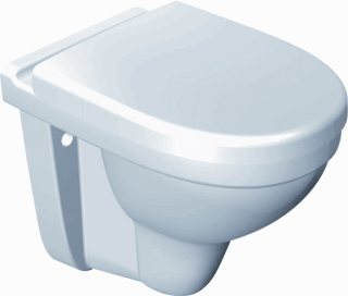 Keramag Closet 4plus 202 010 000 Toilet Seat and Cover