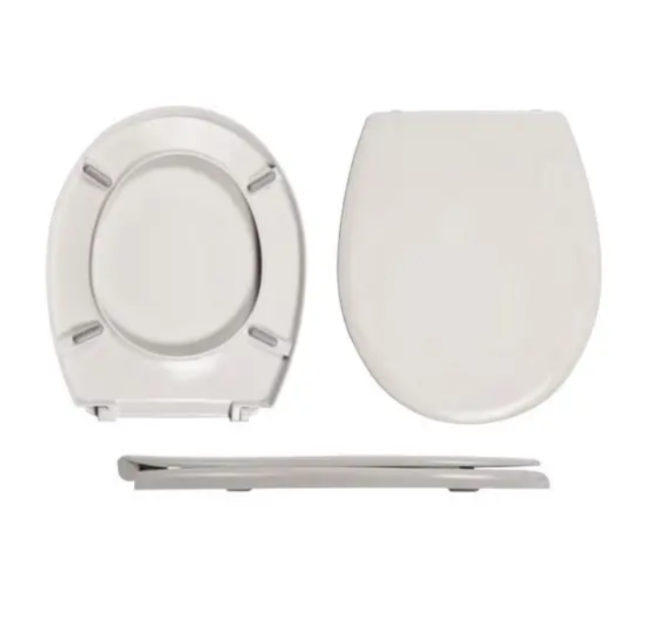 MELODY SME11 SEAT & CVR INC PL HINGE WH