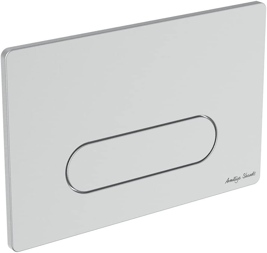 Ideal Standard S0766JG Oleas M4 Toilet Flush Plate, Matt Chrome