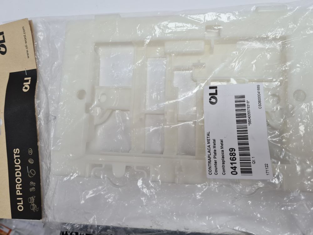 OLI CONTROL PLATE 041689