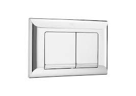 Roca Plate L1 operating panel grey lacquer finish A890086002