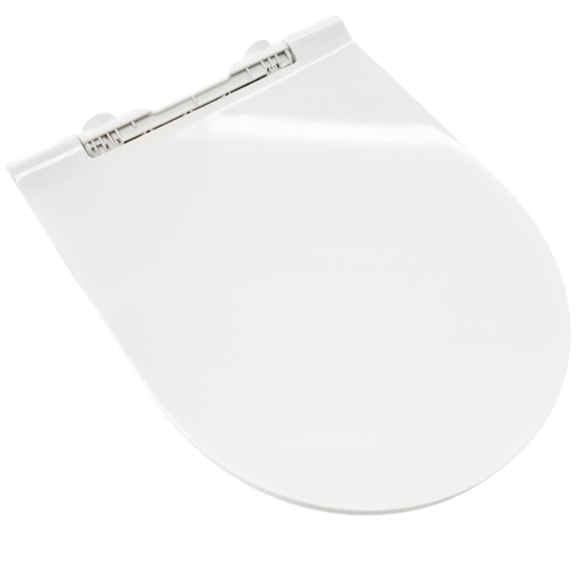 Geberit One Soft Close Quick Release Toilet Seat and Cover White 243.989.11.2