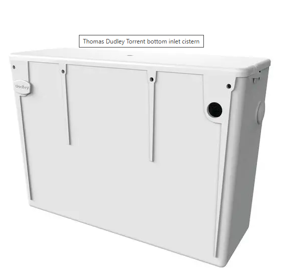 Thomas Dudley Torrent bottom inlet cistern PTOZZB320508