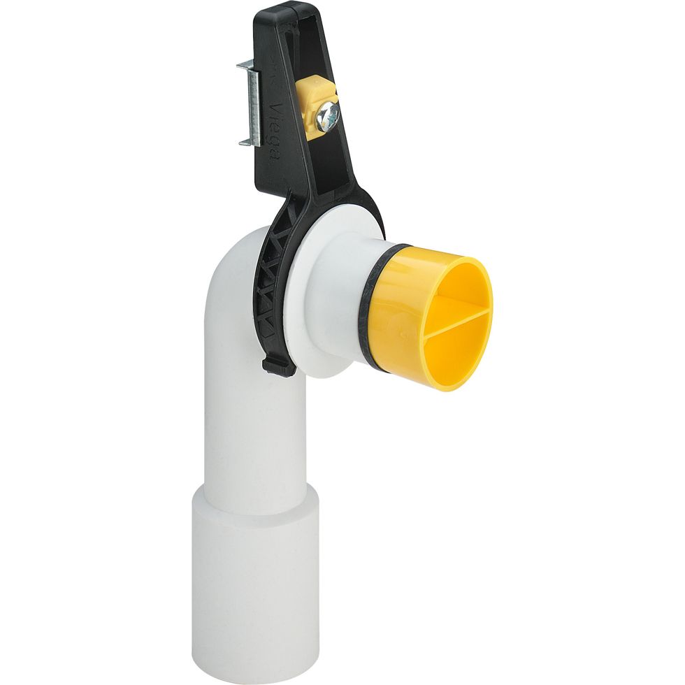 Viega drain bend 2125.9 in DN400 white plastic